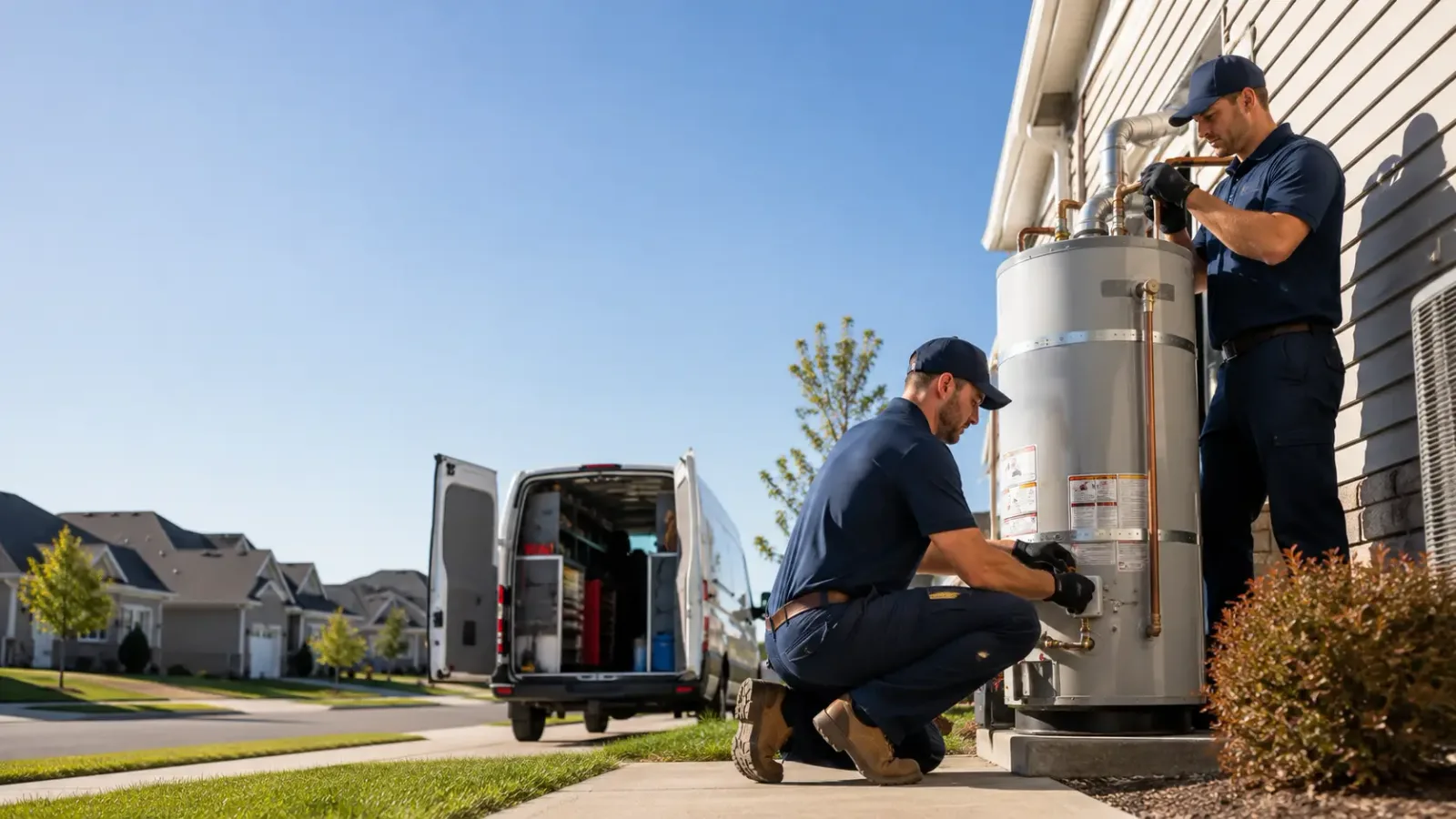 Water Heater Installation in Manilla, IN